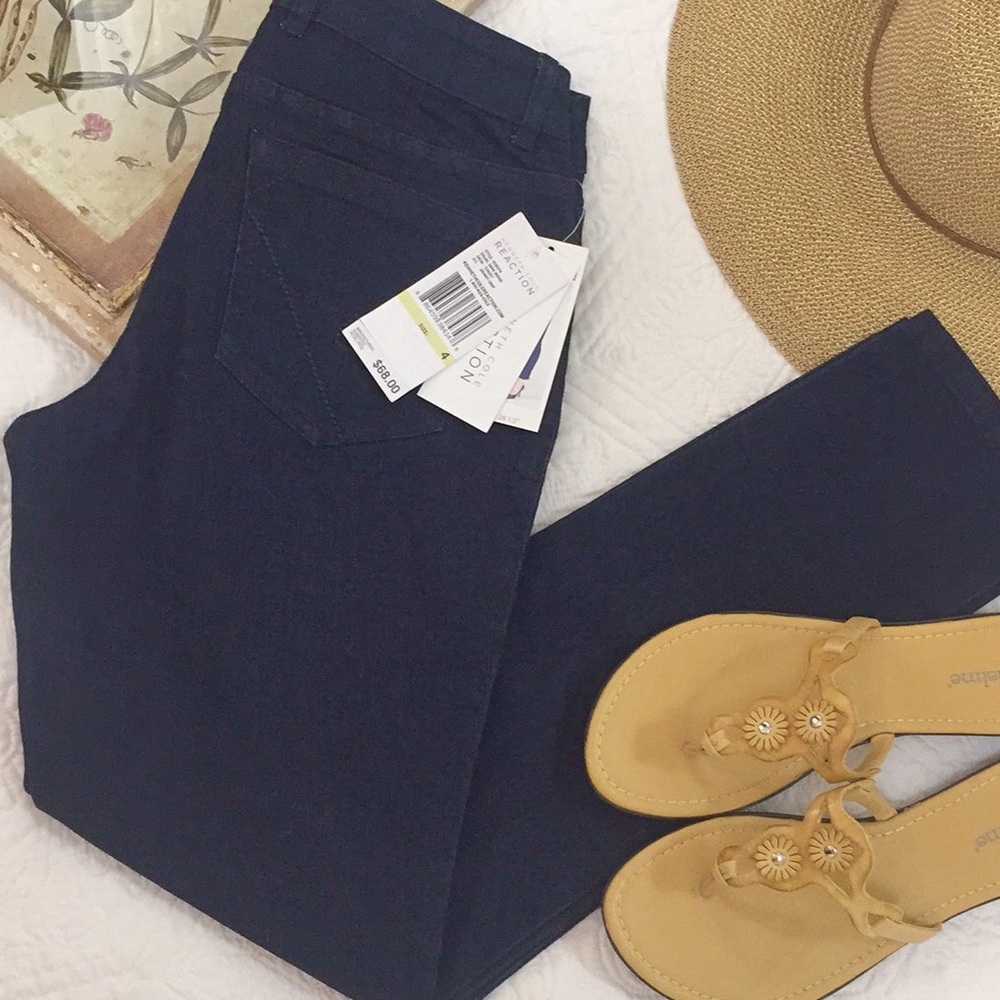 NWT Kenneth Cole Reaction skinny crop jean